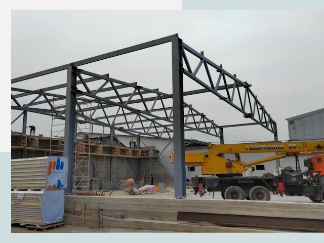 Строительство цехов в Гусь-Хрустальном