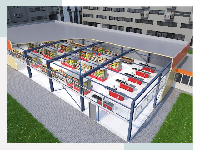 Строительство магазинов в Гусь-Хрустальный от 642 руб. за м²