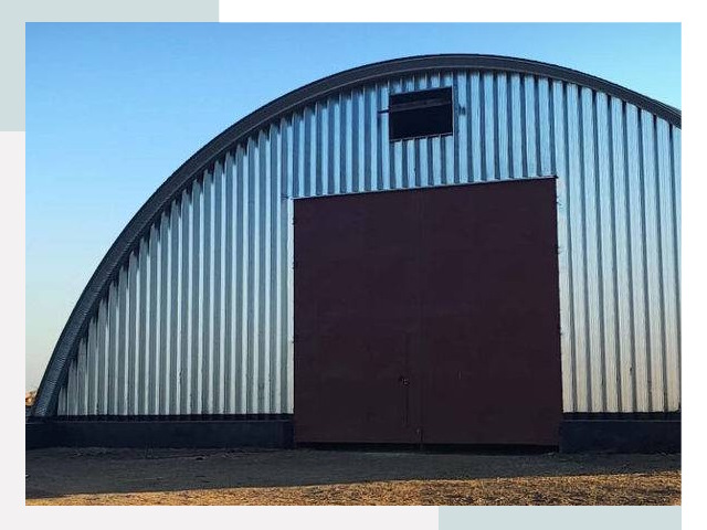 Бескаркасные ангары в Гусь-Хрустальном