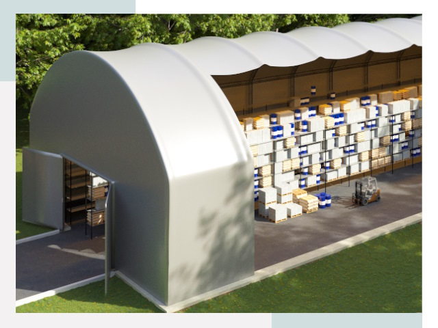 Тентовые ангары в Гусь-Хрустальном