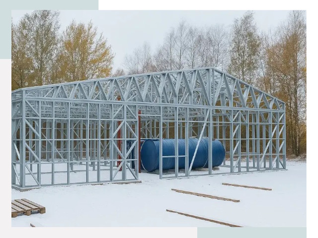 Металлические ангары в Гусь-Хрустальном