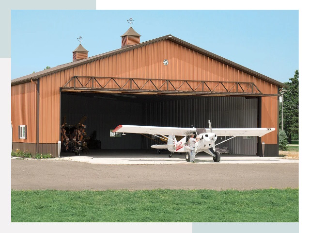 Ангары для самолетов в Гусь-Хрустальном