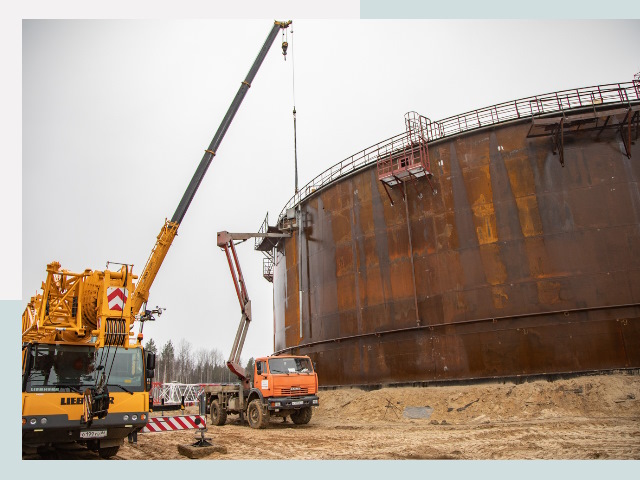 Монтаж резервуаров в Гусь-Хрустальном от 642 руб. за м³