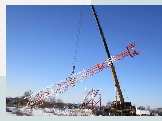 Строительство башен связи в Гусь-Хрустальном от 642 руб.