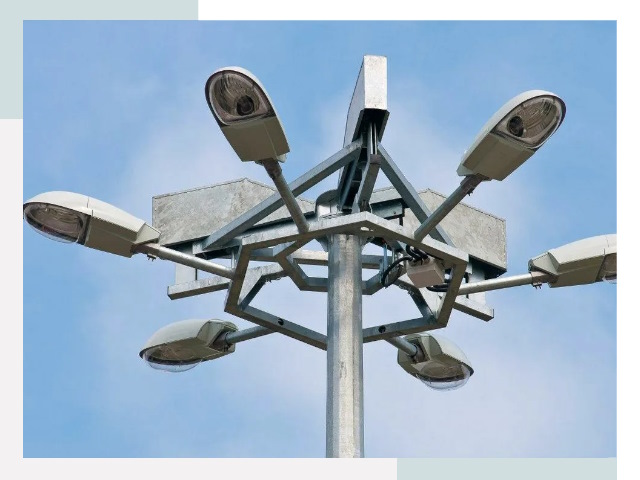 Монтаж осветительных мачт в Гусь-Хрустальном