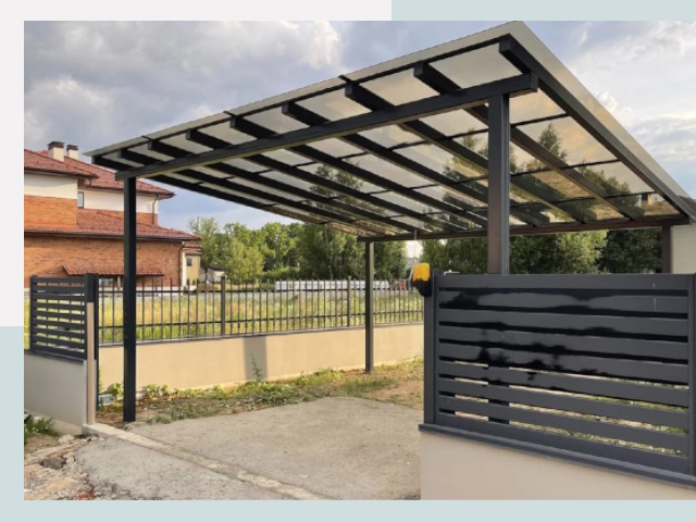 Металлические навесы в Гусь-Хрустальный от 642 руб. за м²