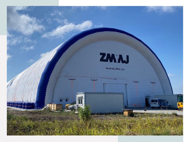 Брендирование ангаров в Гусь-Хрустальном