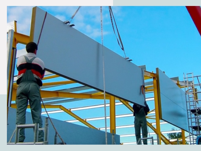 Монтаж сэндвич-панелей в Гусь-Хрустальном от 642 руб.